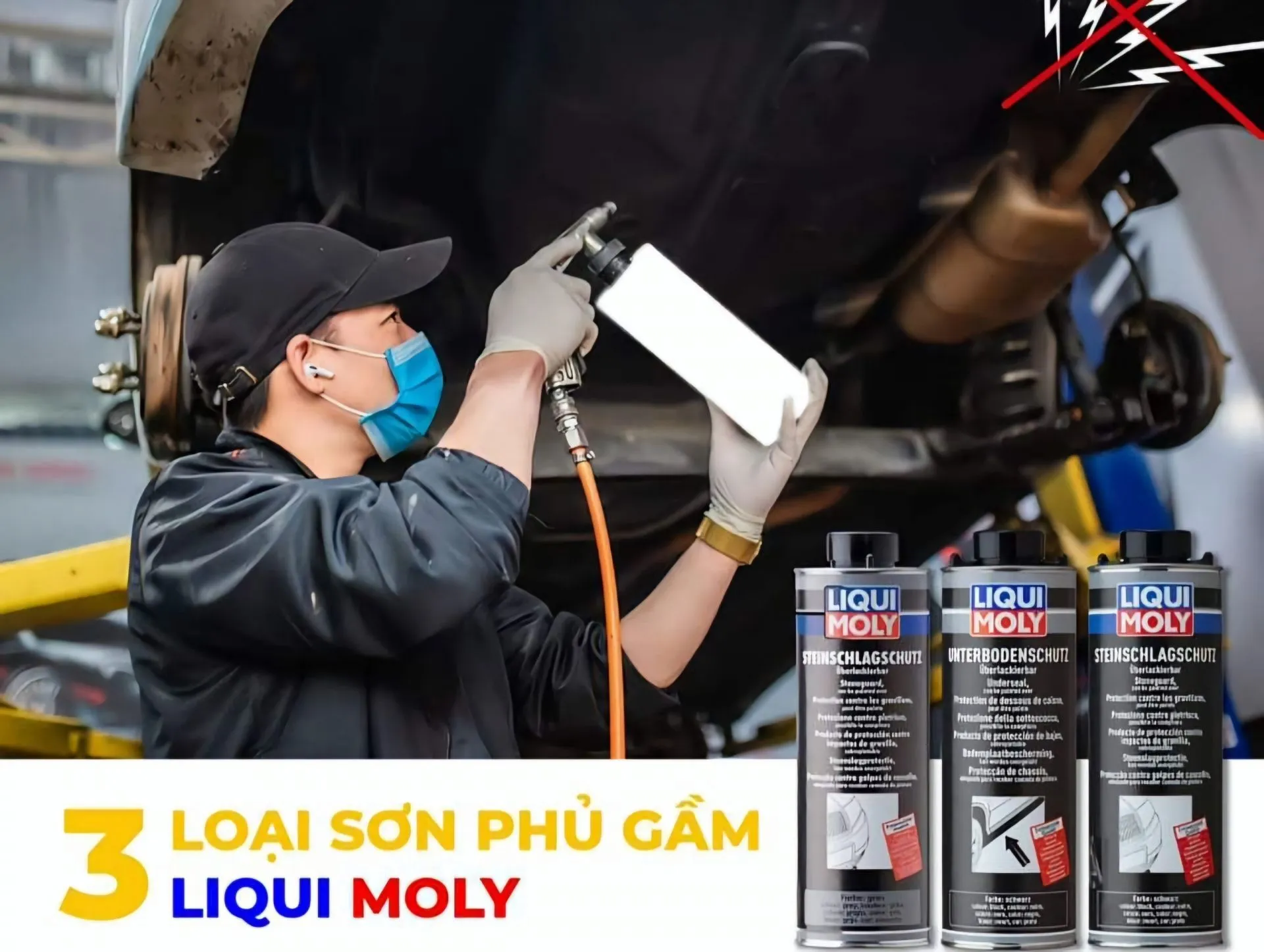 SƠN PHỦ GẦM XE CÓ NHỮNG LỢI ÍCH GÌ ?