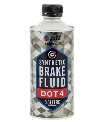 DẦU PHANH TỔNG HỢP CAO CẤP HOÀNG GIA THÁI LAN PTT BRAKE FLUID DOT 4 - 500ML