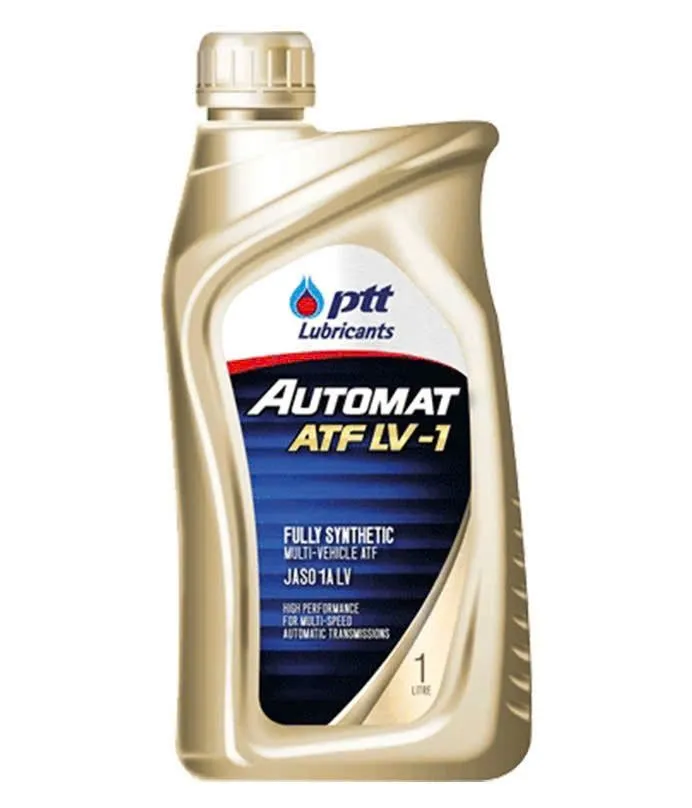 DẦU HỘP SỐ TỰ ĐỘNG CAO CẤP HOÀNG GIA THÁI LAN PTT ATF LV-1 CHO XE 6 VÀ 8 CẤP 1 LÍT