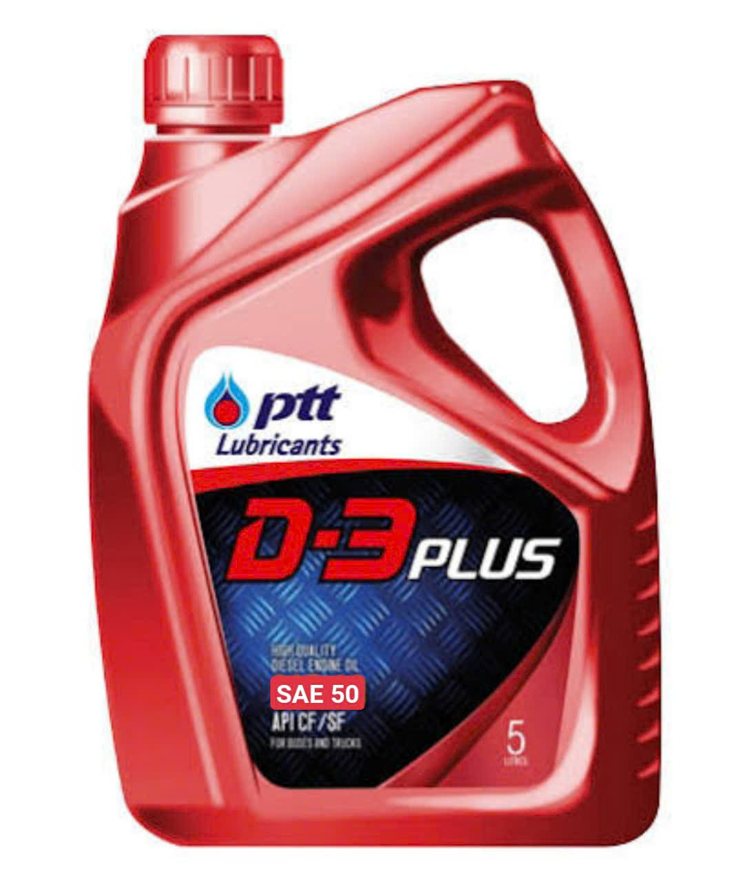 DẦU ĐỘNG CƠ ĐƠN CẤP CAO CẤP HOÀNG GIA THÁI LAN PTT D3 PLUS CF2 5 LÍT